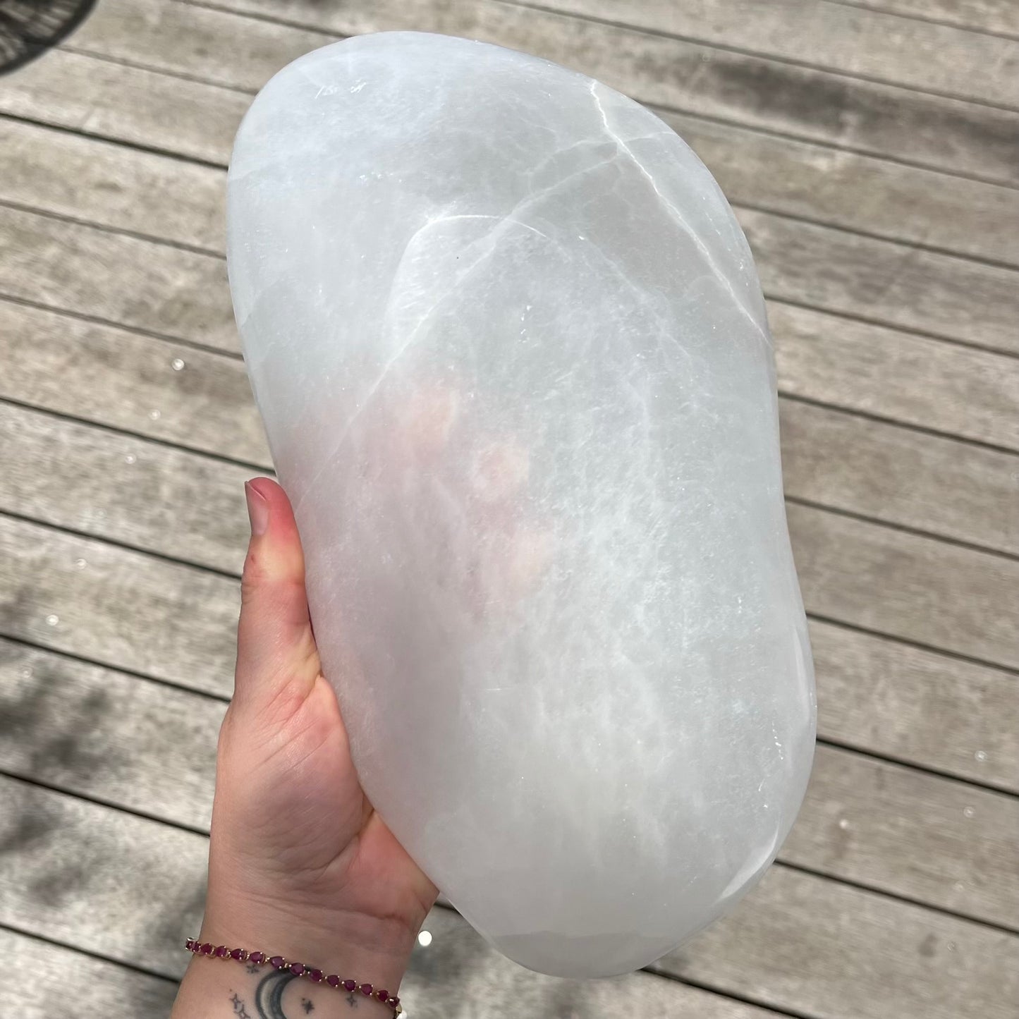 Selenite XL Cleansing Bowl - High Vibe, Protection, Spiritual Connection