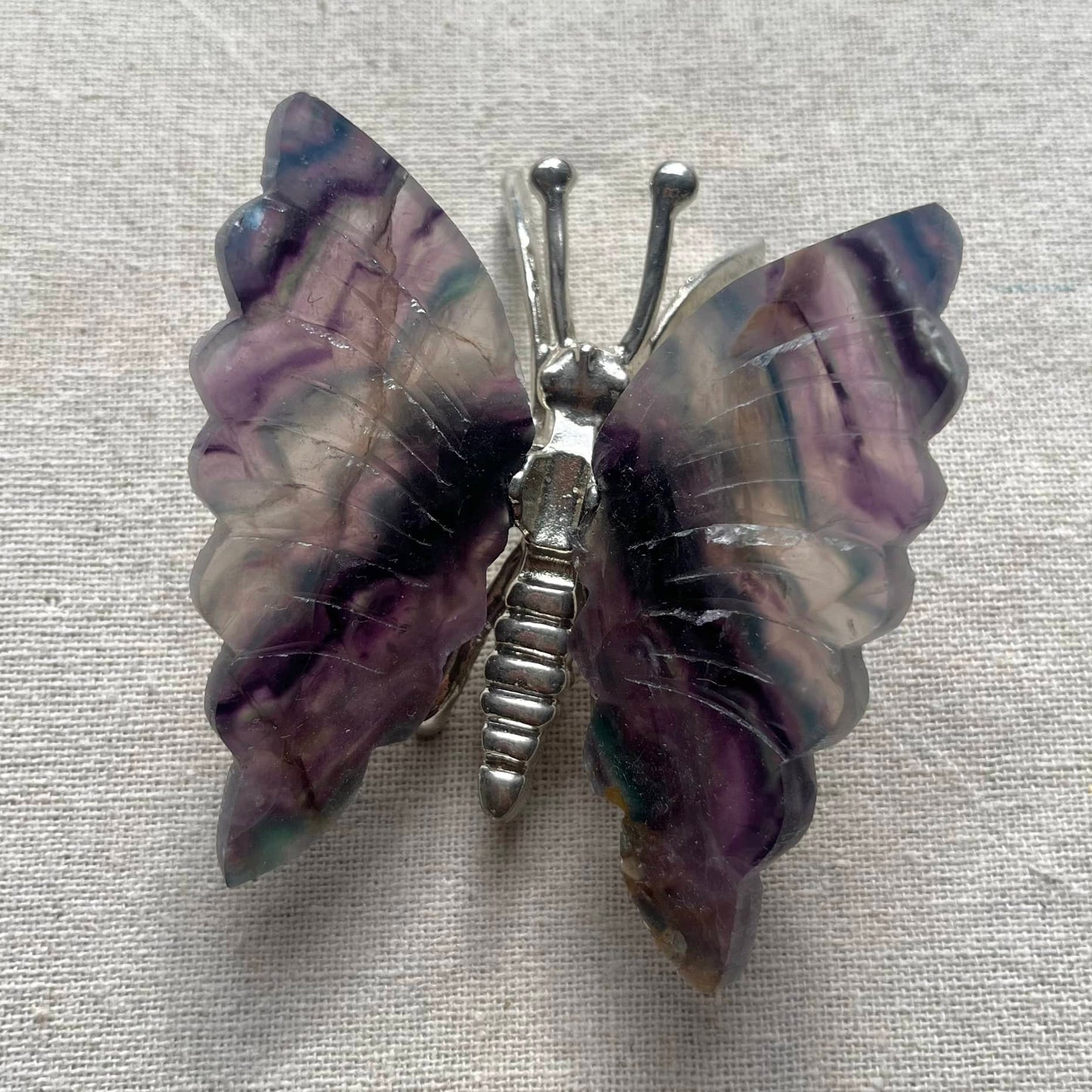 Fluorite Butterfly Crystal