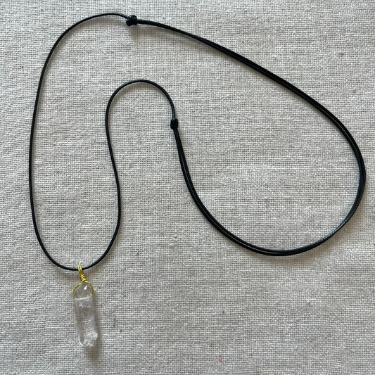 Spirit Pendant - Clear Quartz