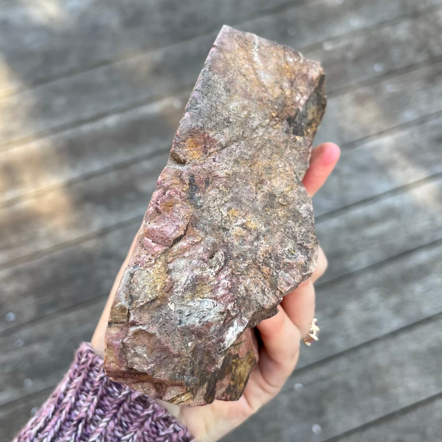 Mookaite XL Slab Crystal - Inner Strengh, Motivation