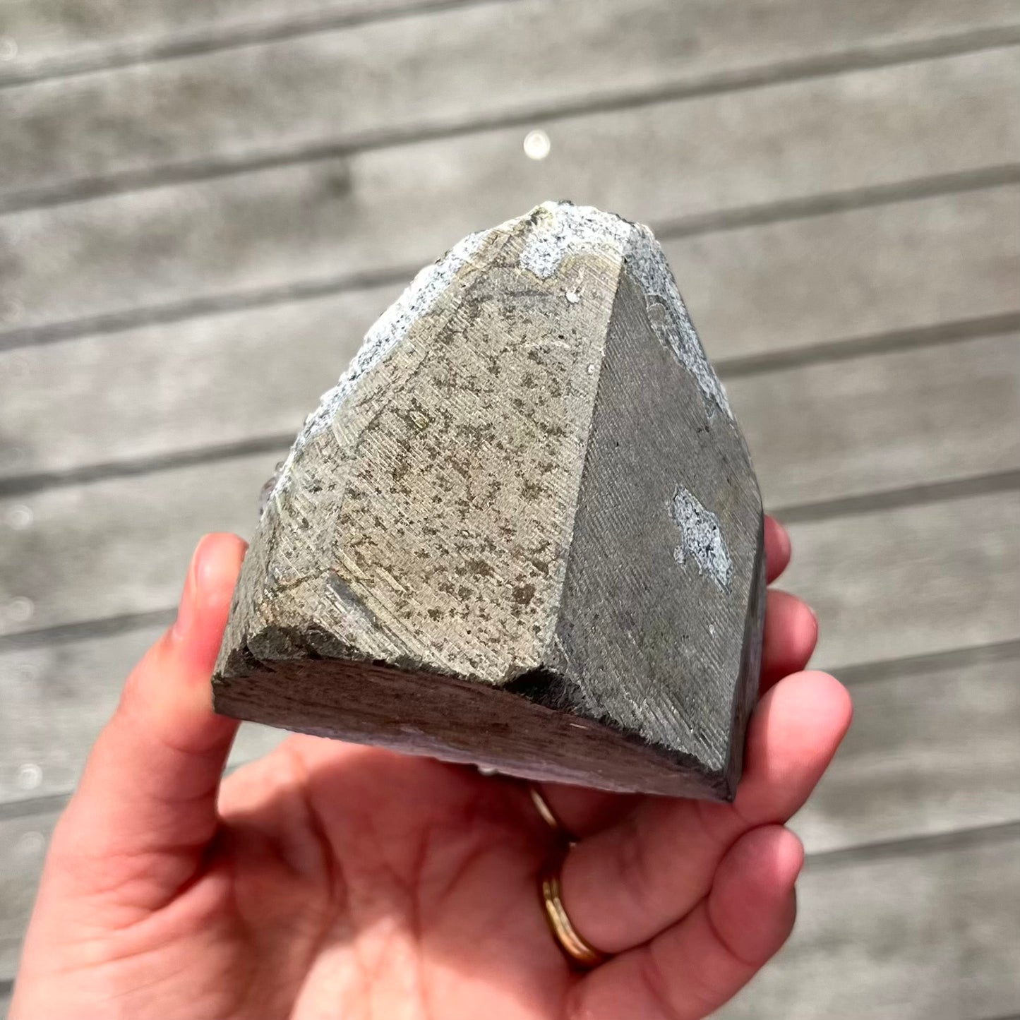 Amethyst Medium Base Cut Crystal - Calming, Protective, Balancing