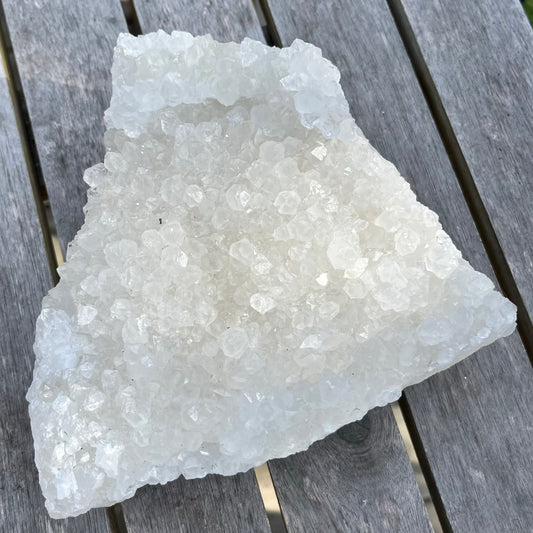 Apophyllite XL Cluster Crystal - Spiritual Clarity, Uplifting