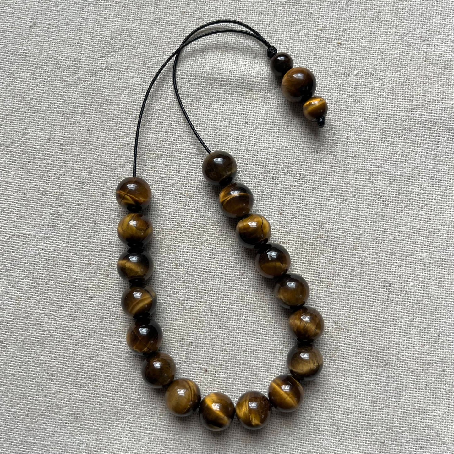 Komboloi Worry Beads - Tiger Eye