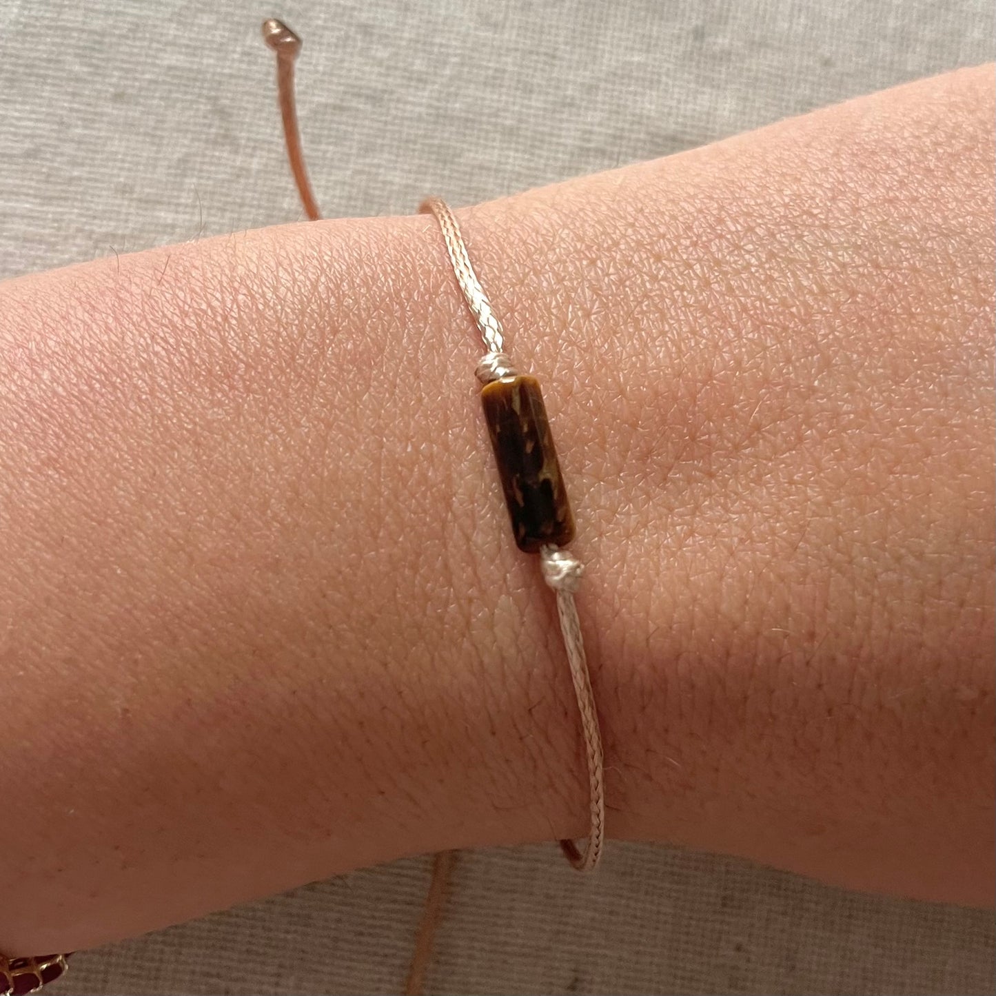 Sacred Cord Bracelet - Tiger Eye