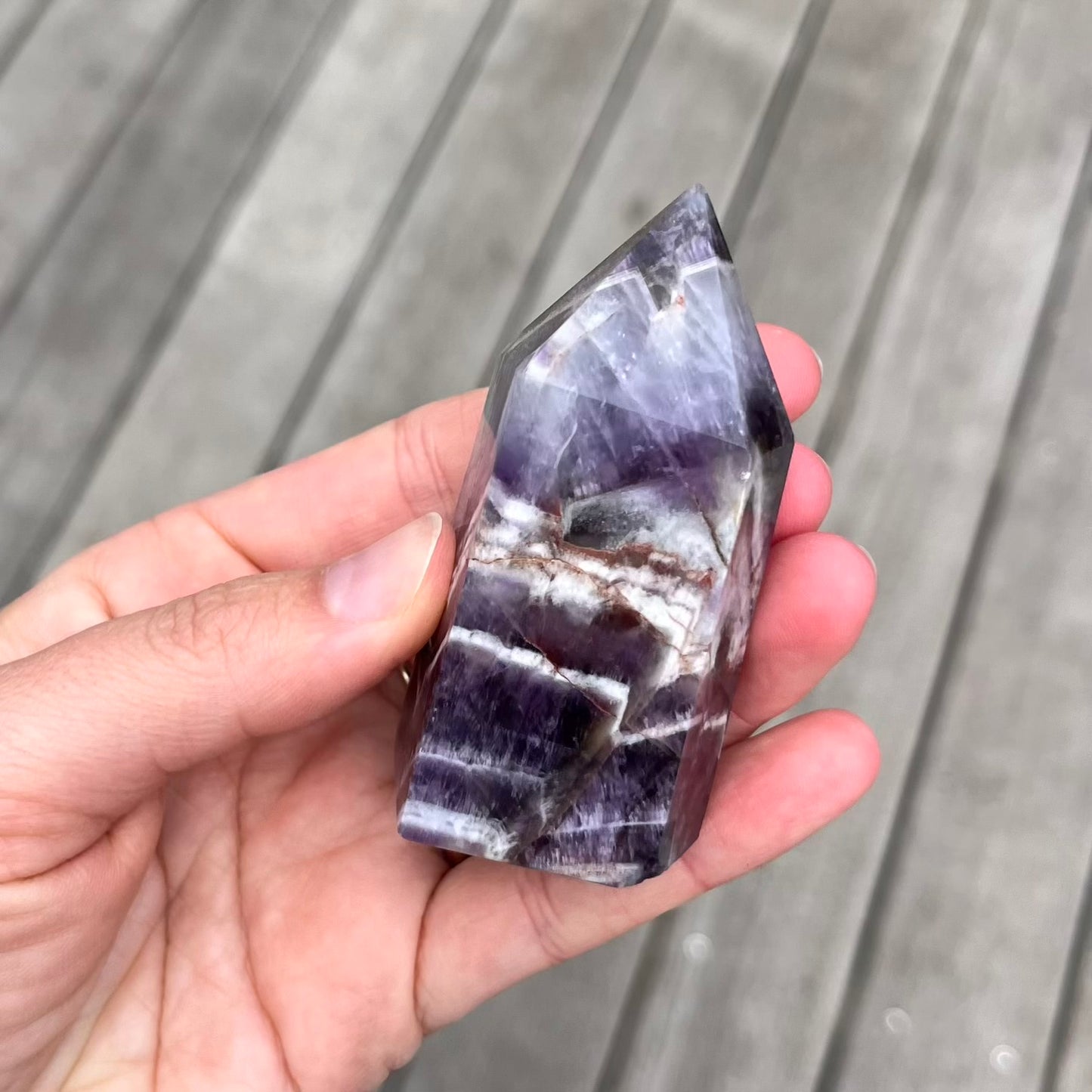 Amethyst Small Point Crystal - Calming, Protective, Balancing
