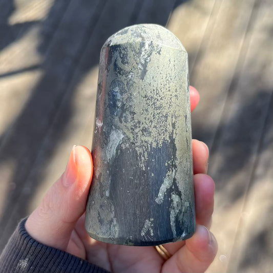 Pyrite Freeform Crystal - Wealth, Manifestation