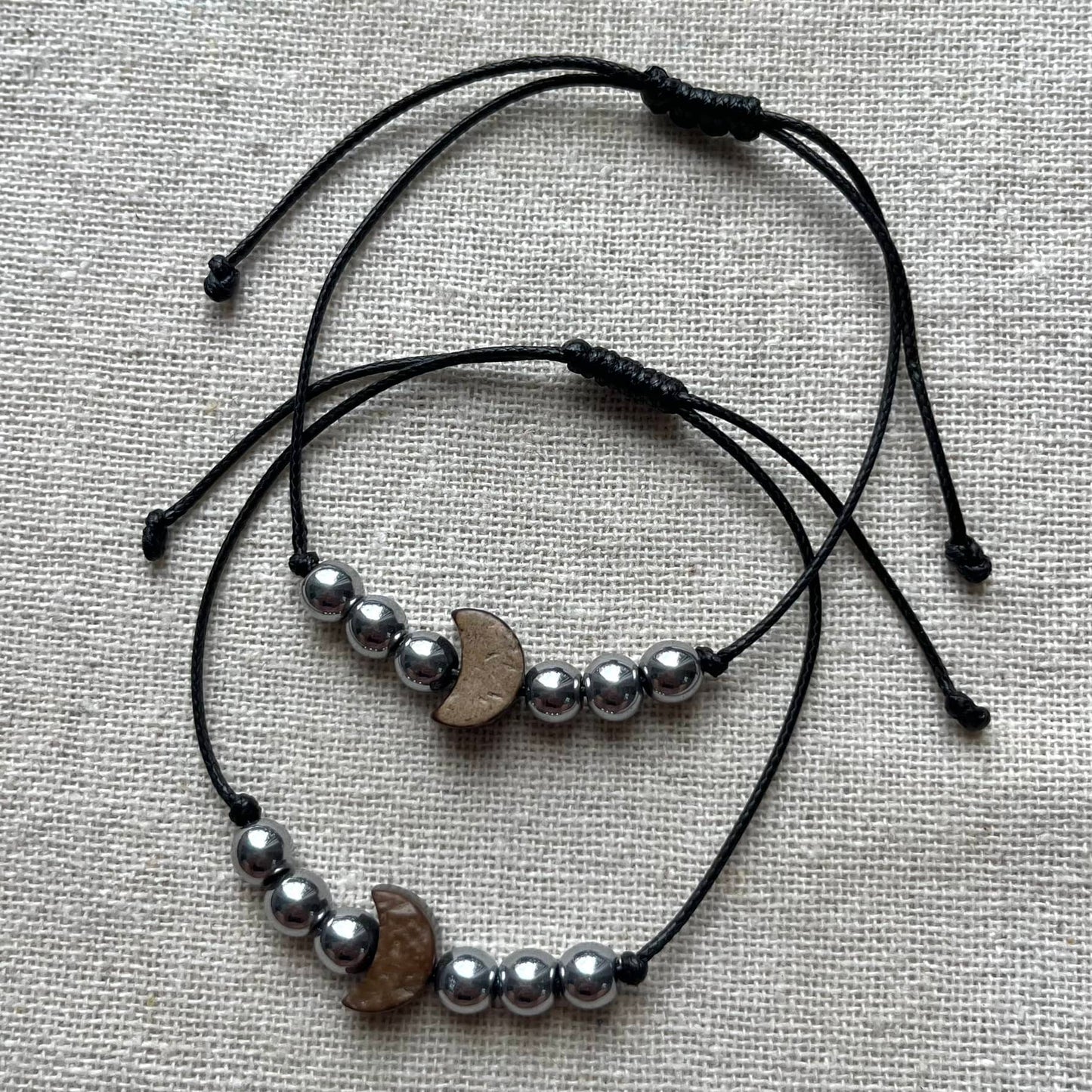 Moon Energy Hematite Bracelet