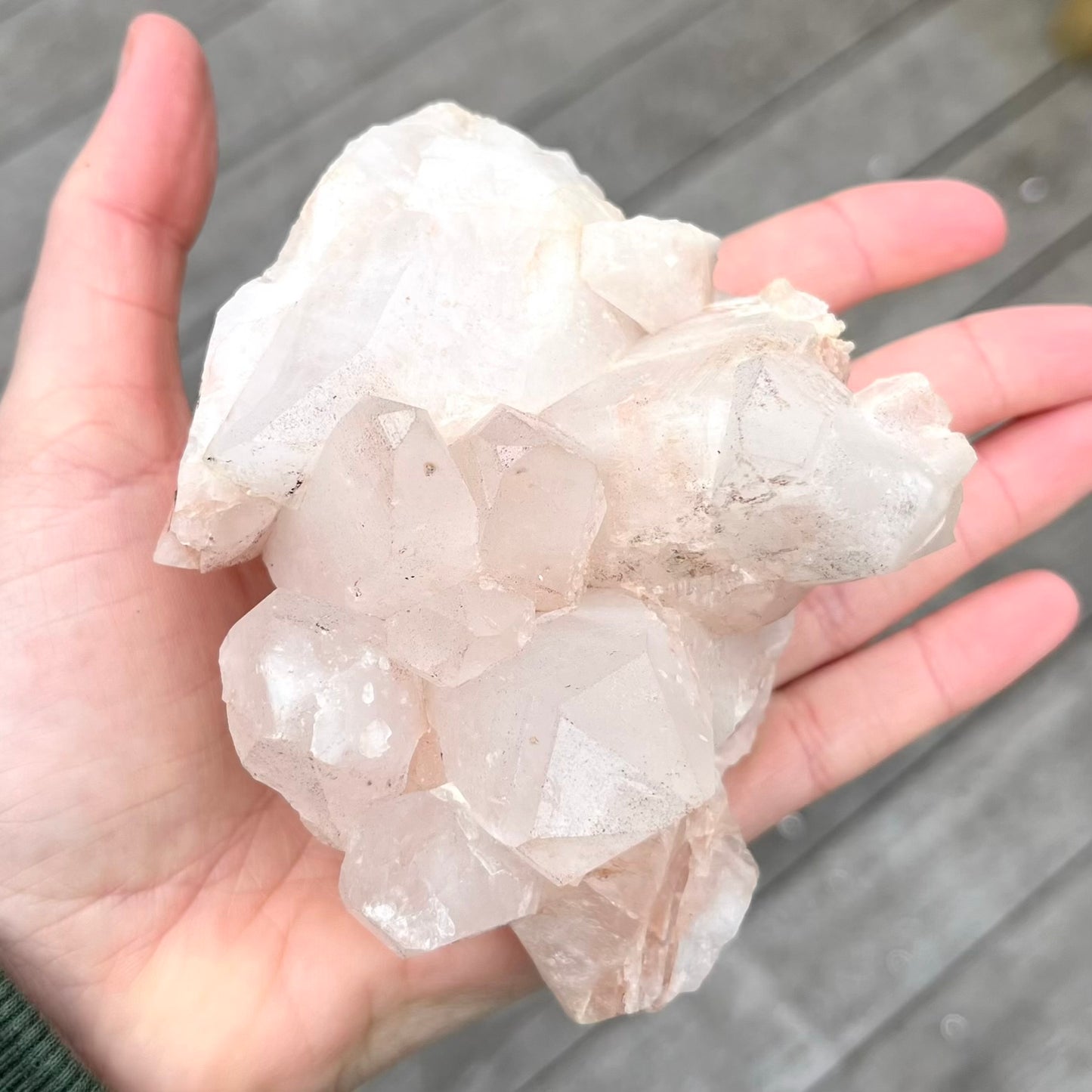 Quartz Large Cluster Crystal - Cleansing, Amplifying, Harmonising