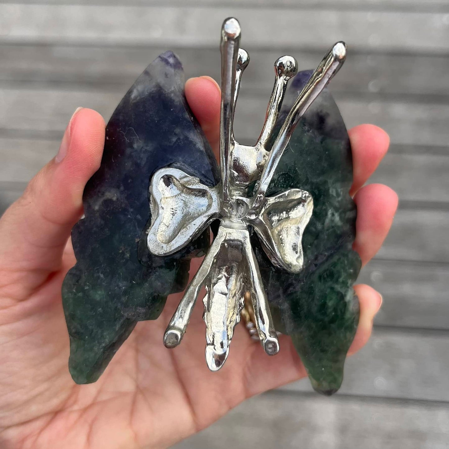 Fluorite Butterfly Crystal