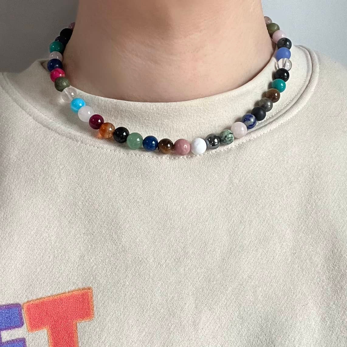 Master Healing Necklace - 8mm Crystal Mix