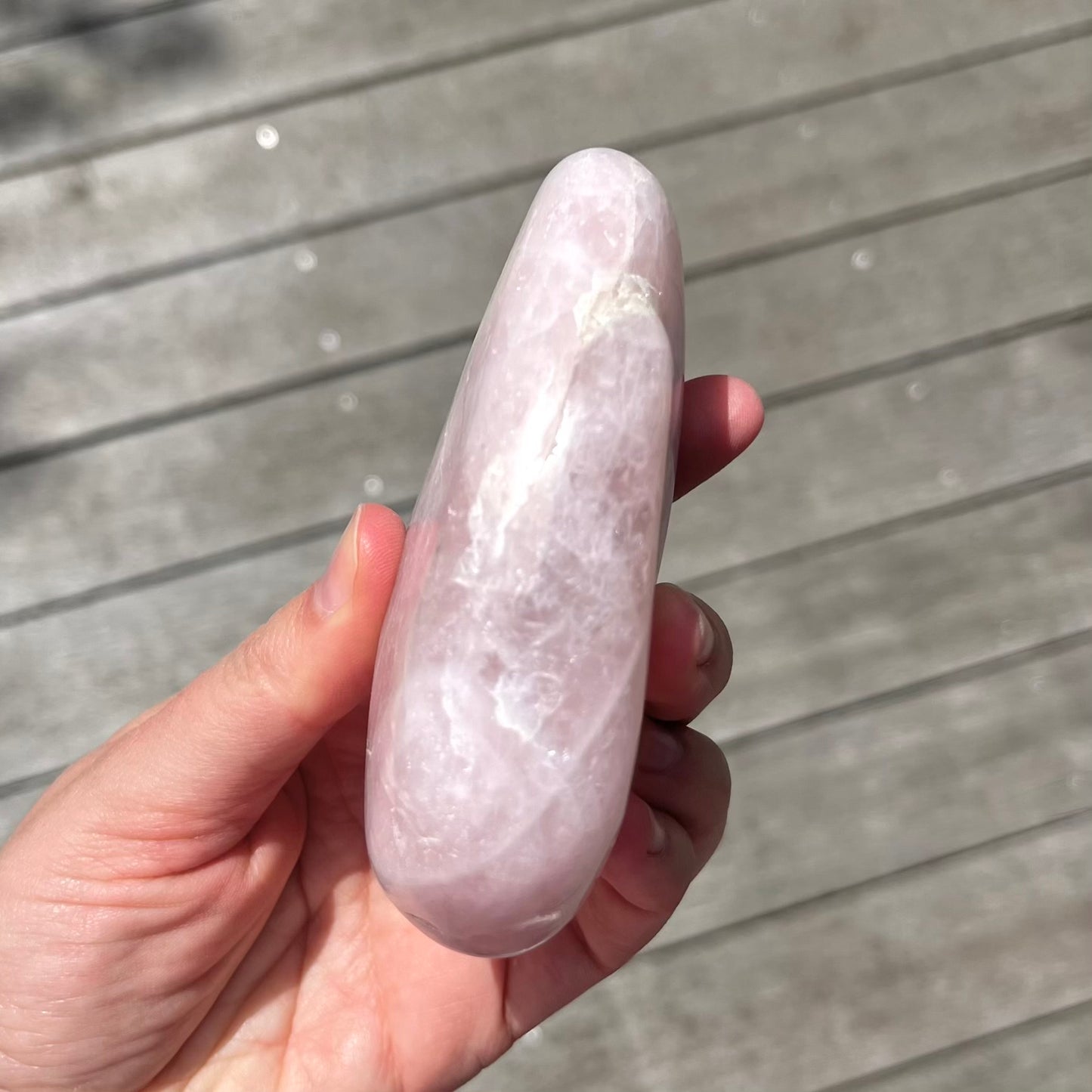 Rose Quartz Medium Freeform Crystal - Unconditional Love, Emotional Healing