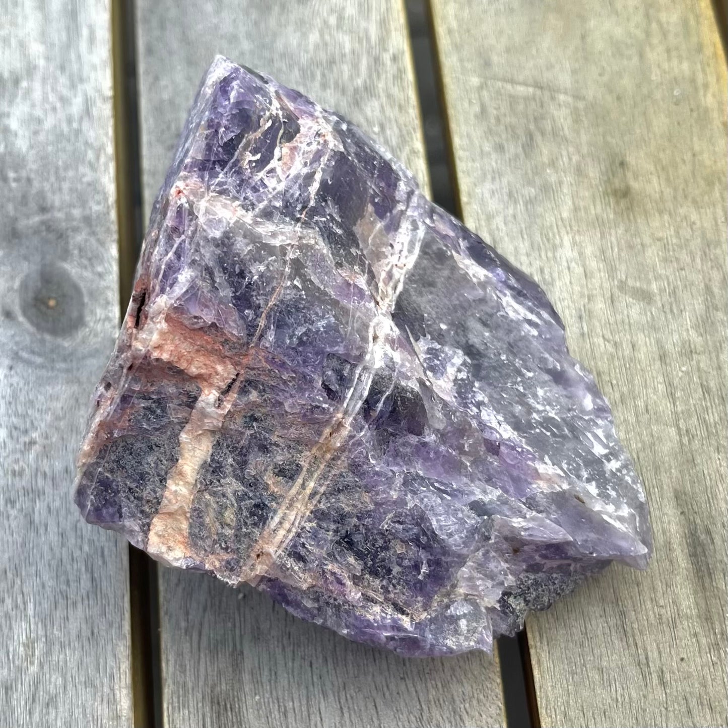 Amethyst Raw Crystal - Calming, Protective, Balancing