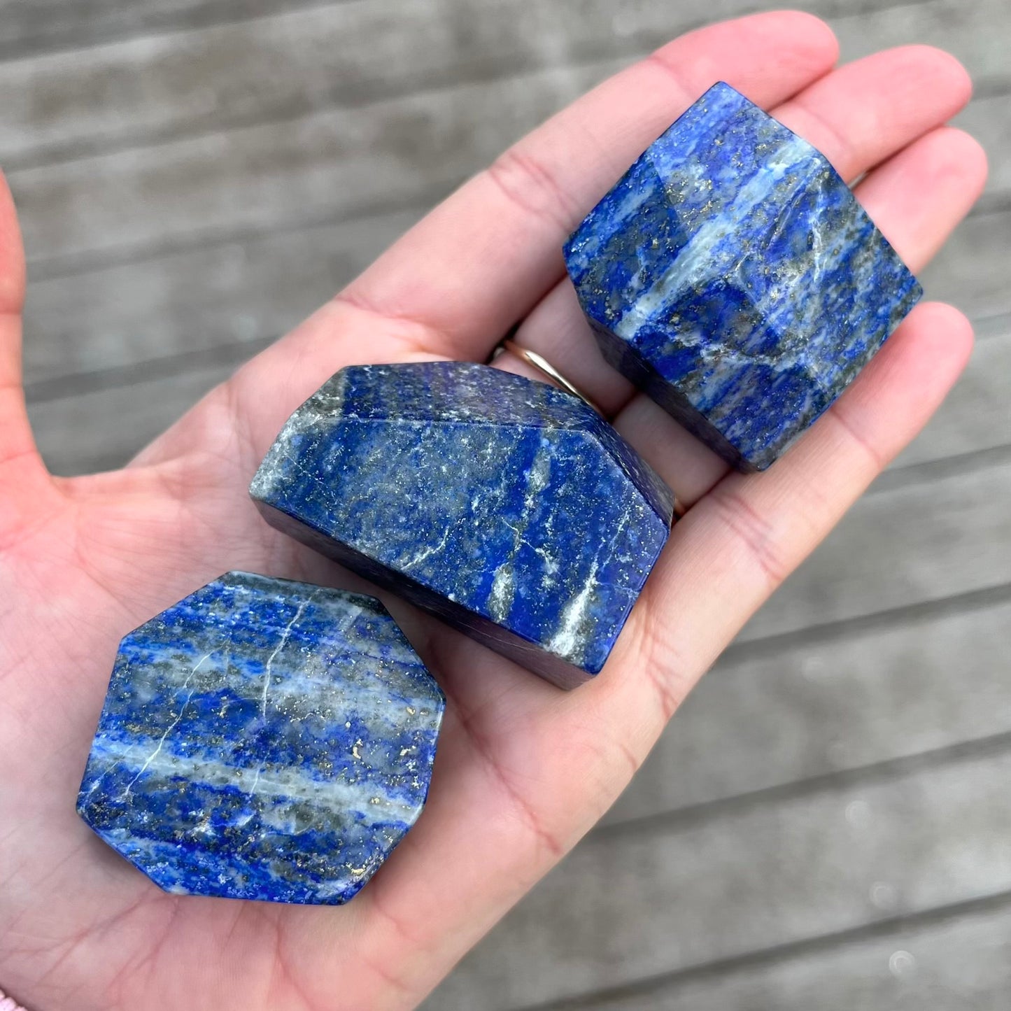 Lapis Lazuli Free Form Small Crystal - Wise, Empowering, Insight