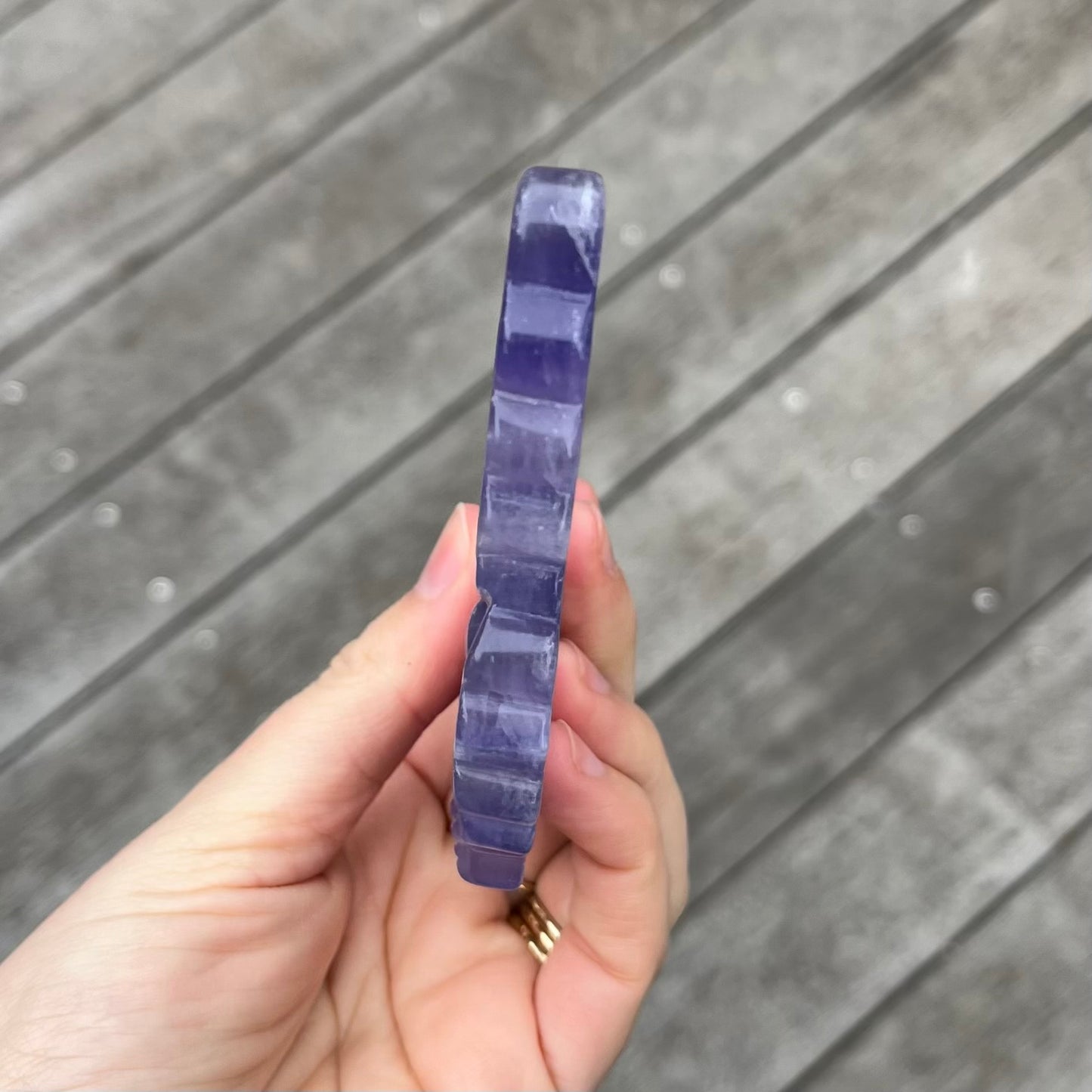 Purple Fluorite Butterfly Crystal - Clarifying, Transformative, Harmonising