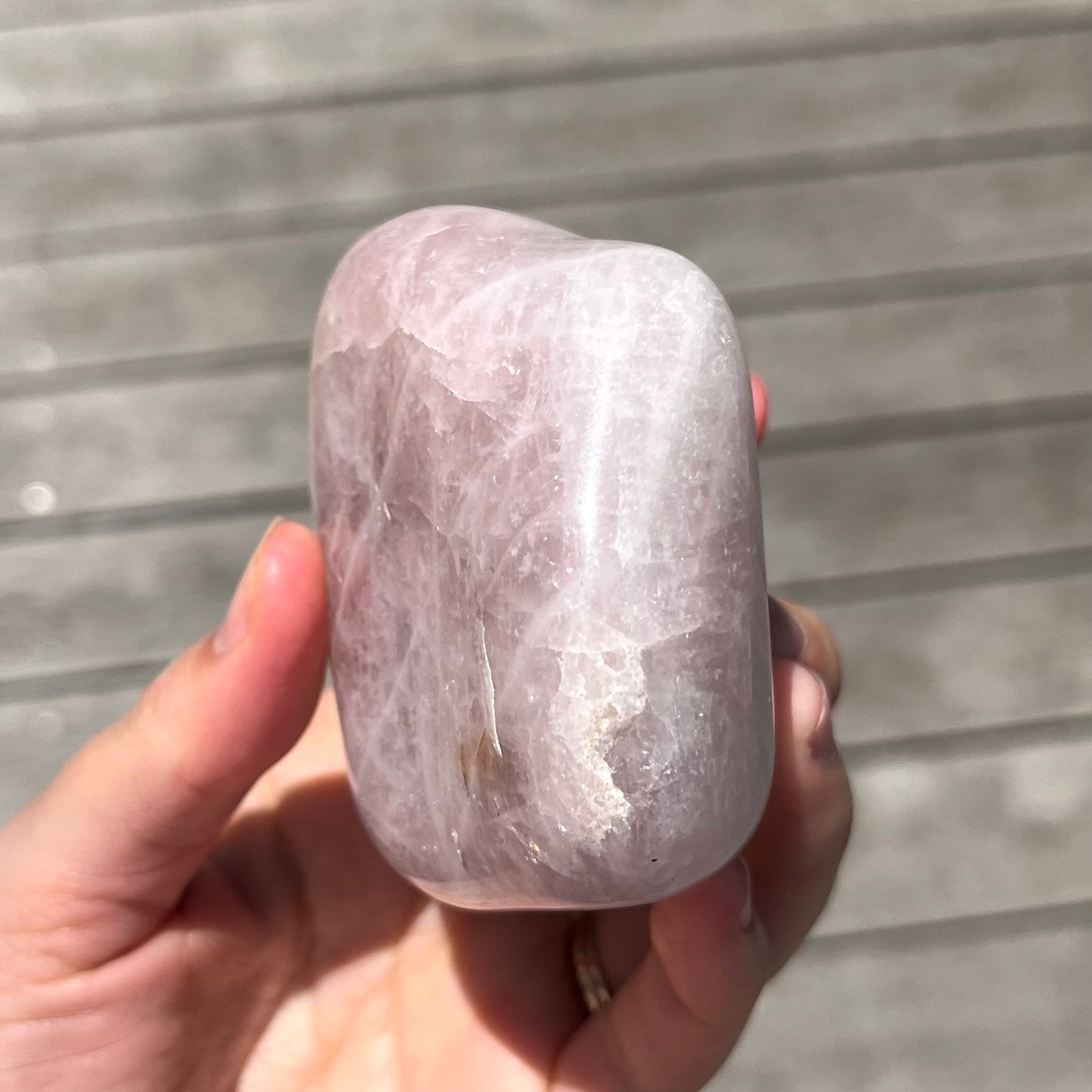 Rose Quartz Medium Freeform Crystal - Unconditional Love, Emotional Healing
