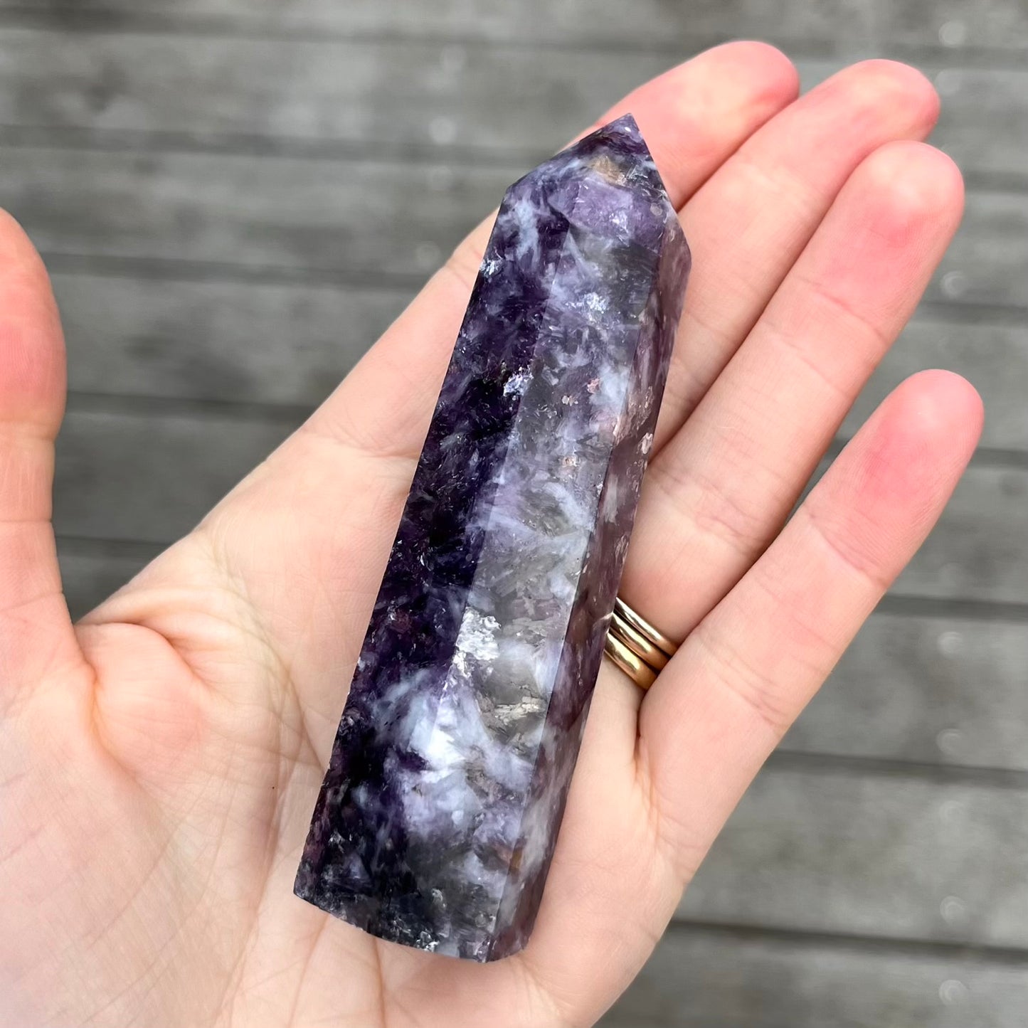 Unicorn Stone Small Tower Crystal - Nurture, Calm, Support