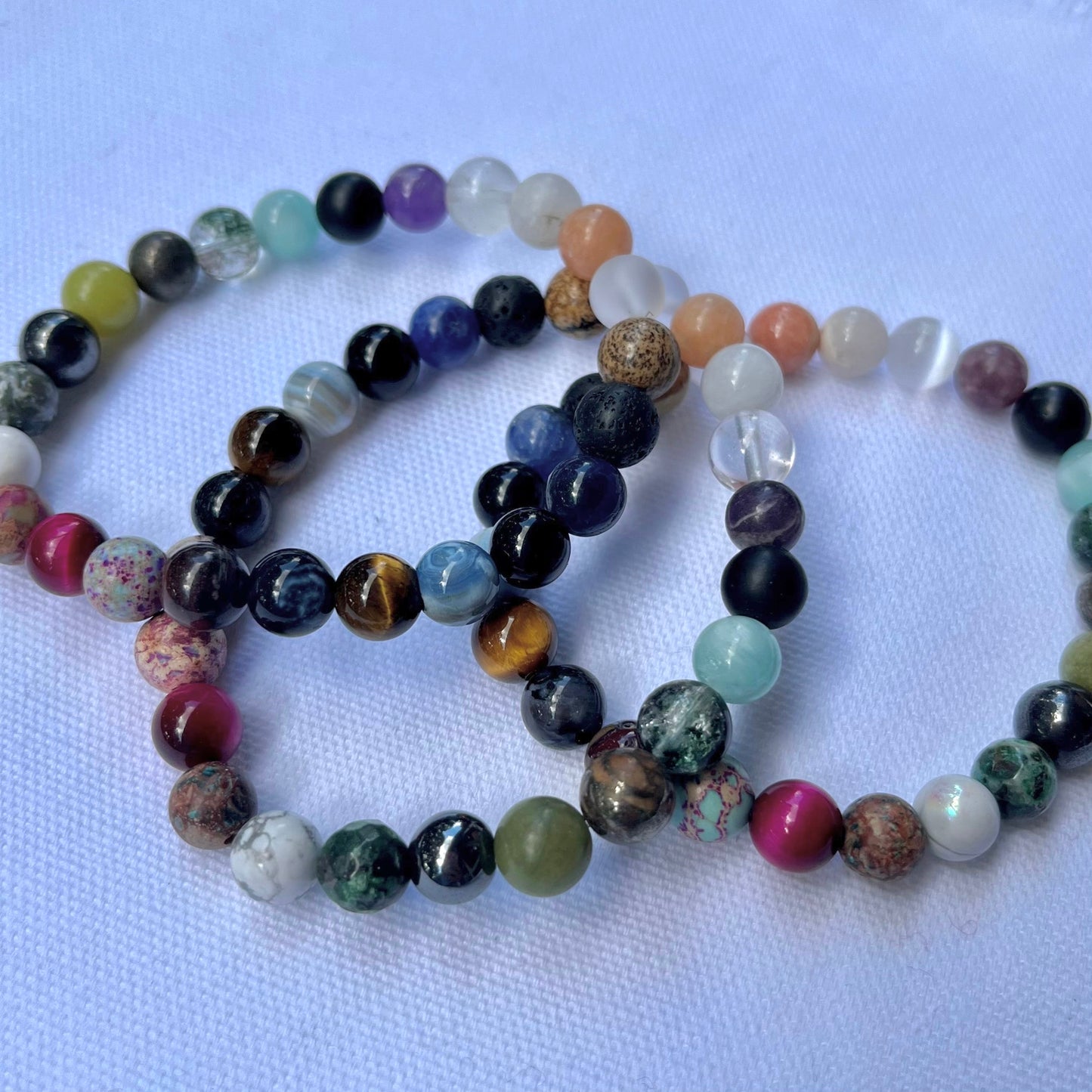 Master Healing Bracelet - 8mm Crystal Mix