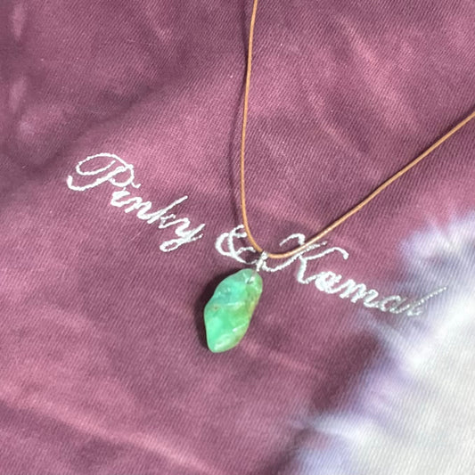 Chrysoprase Mini Pendant - ONE OF A KIND