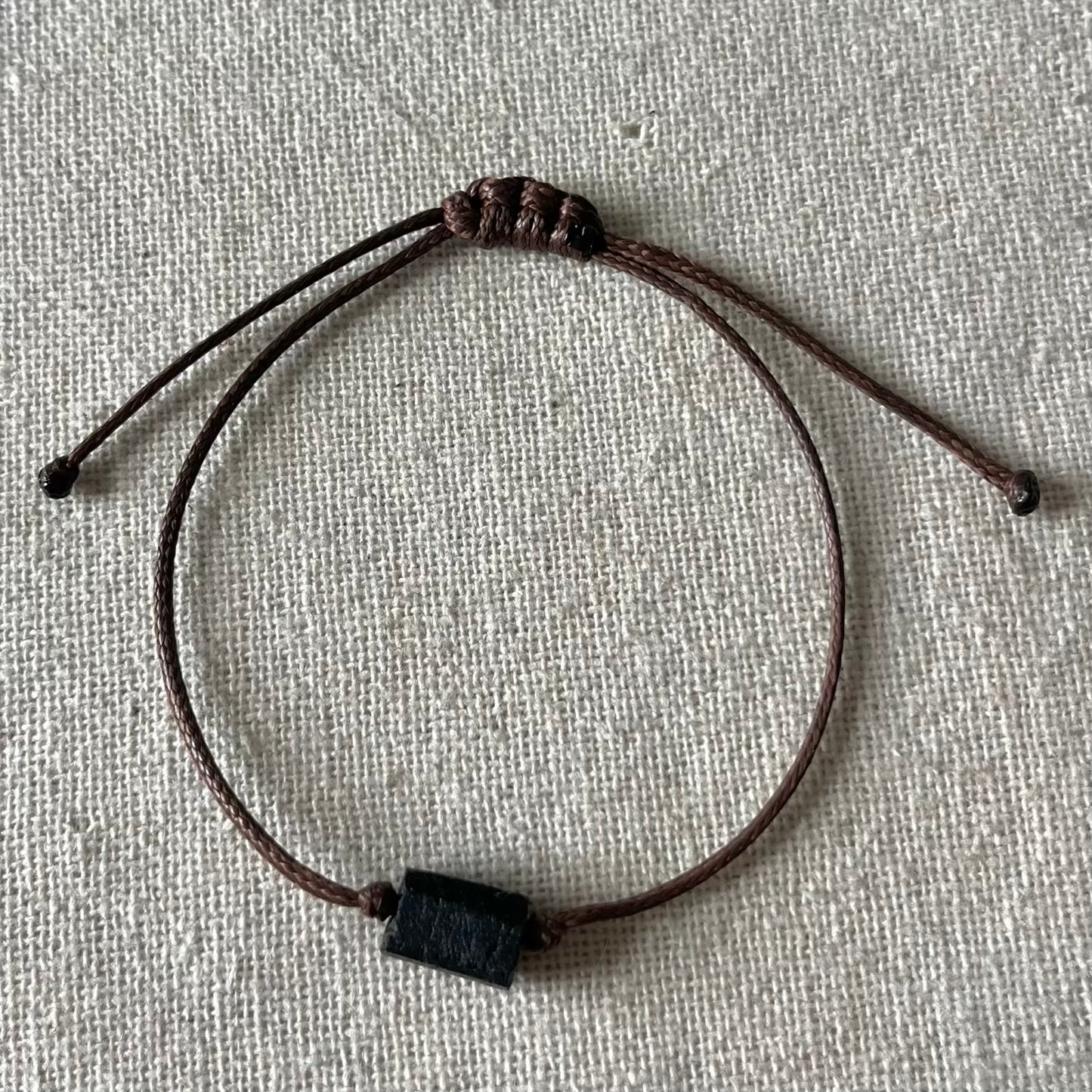 Sacred Cord Bracelet - Black Tourmaline
