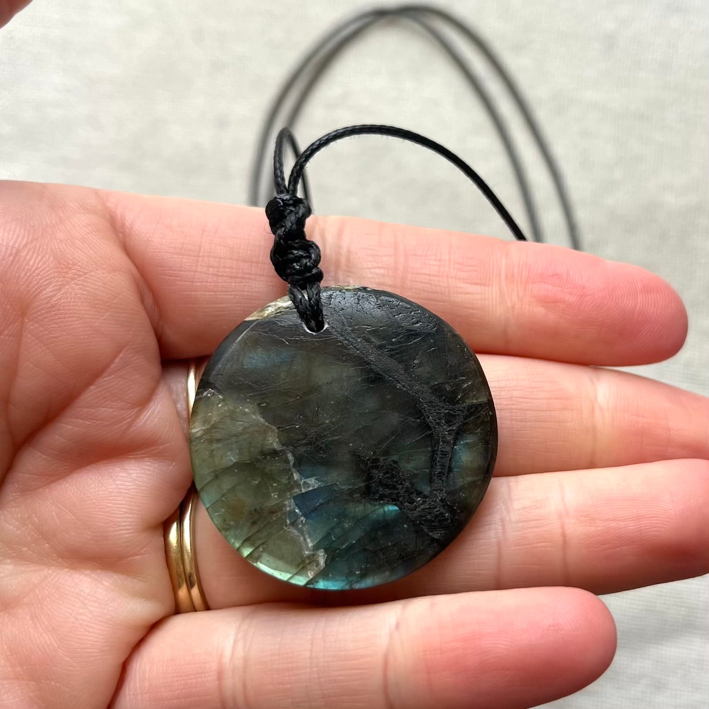 Labradorite Pendant - ONE OF A KIND