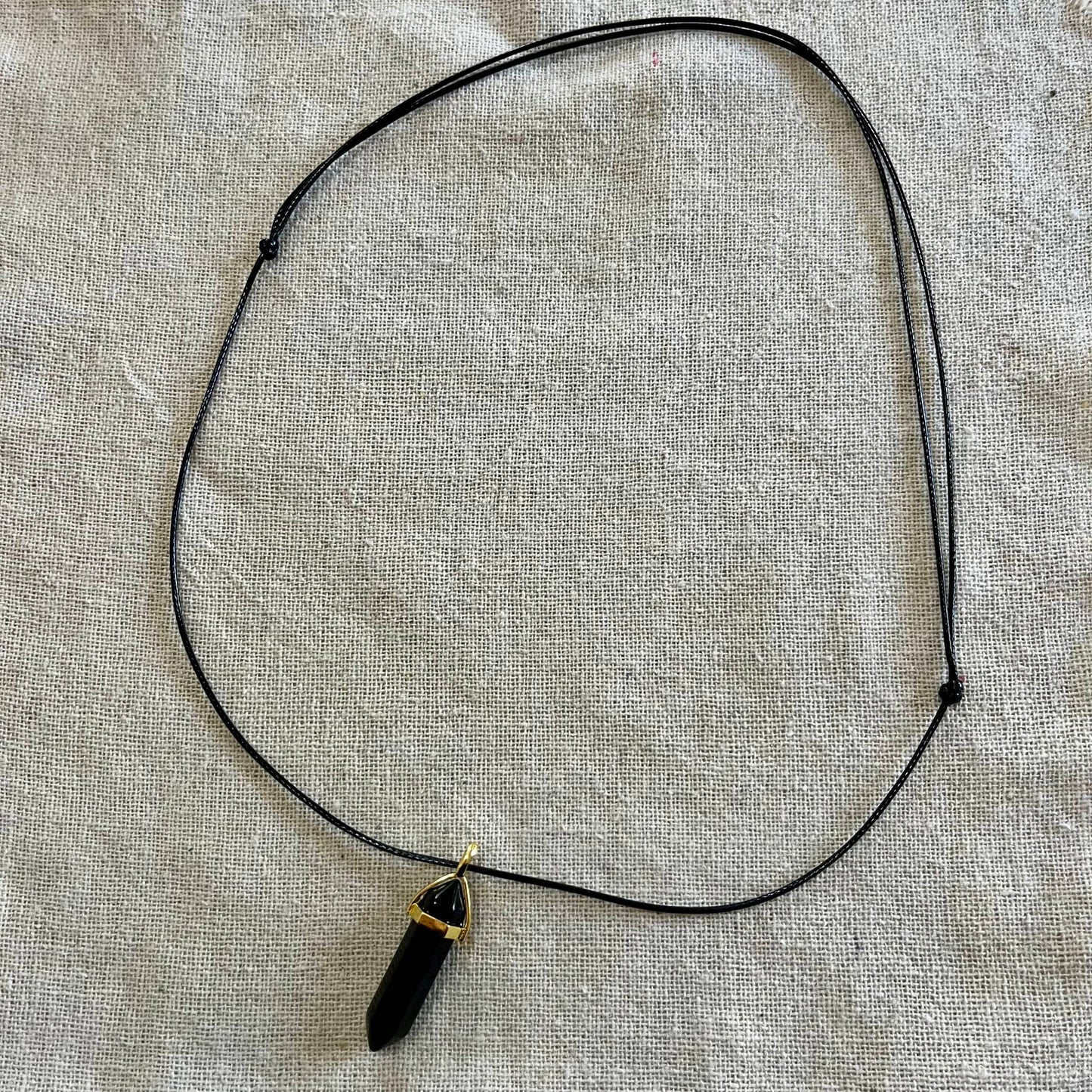 Energy Point Pendant - Onyx