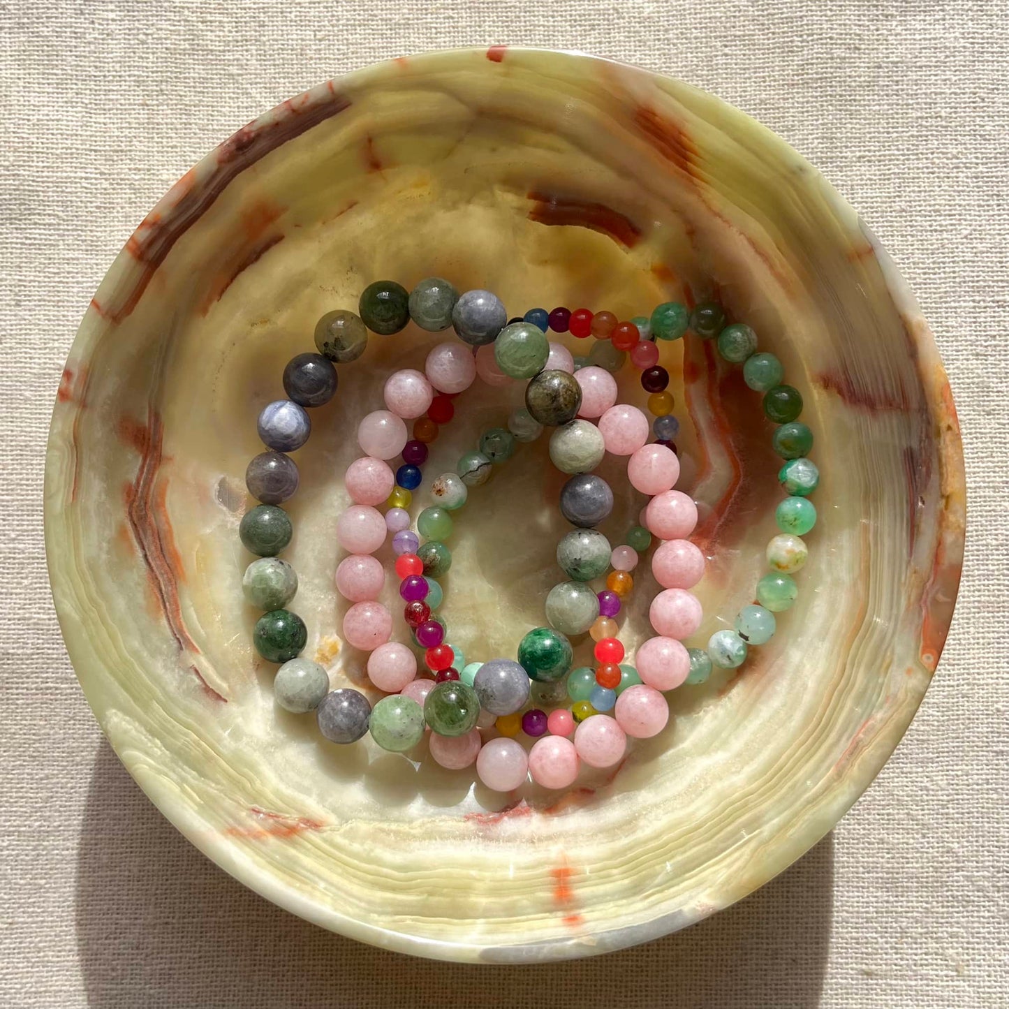 Green Onyx Bowl
