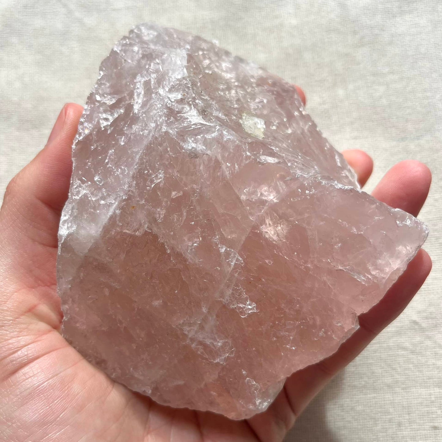 Rose Quartz Raw Crystal