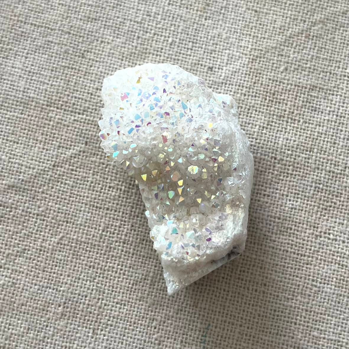 Angel Aura Quartz Crystal - Small