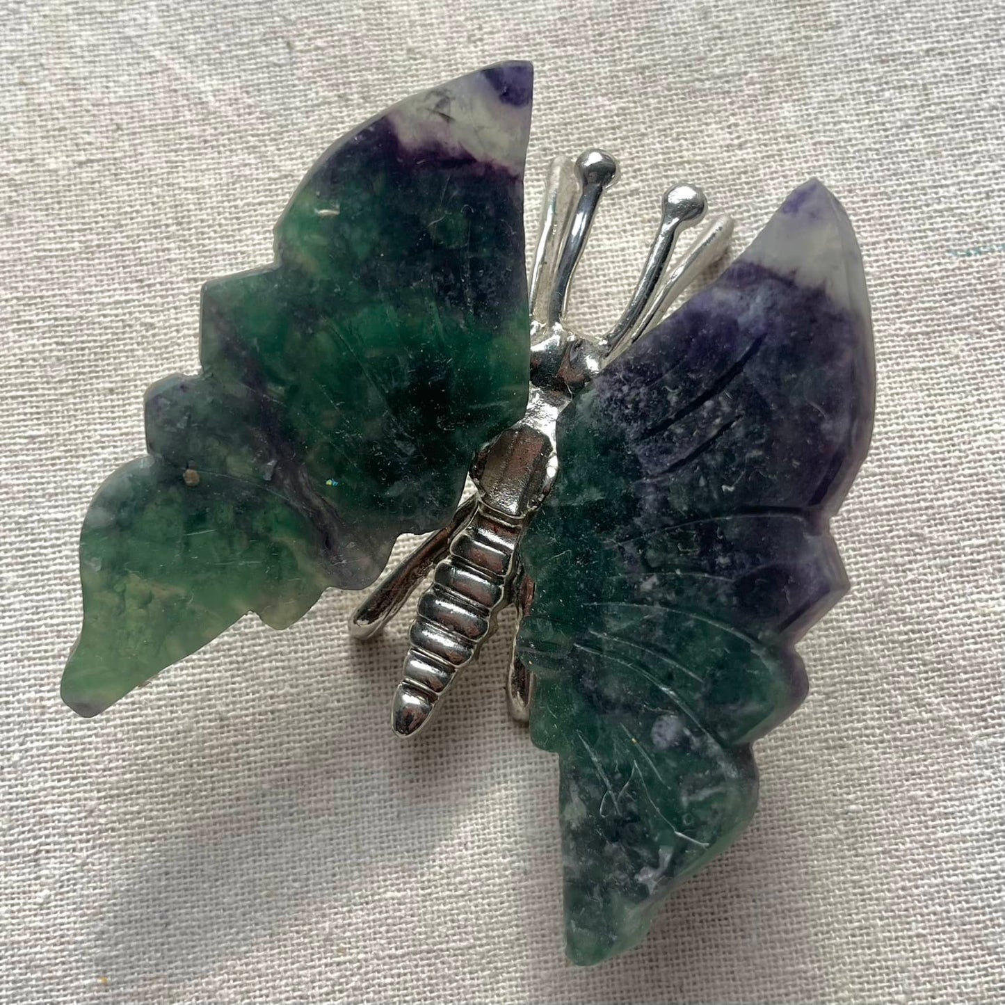 Fluorite Butterfly Crystal