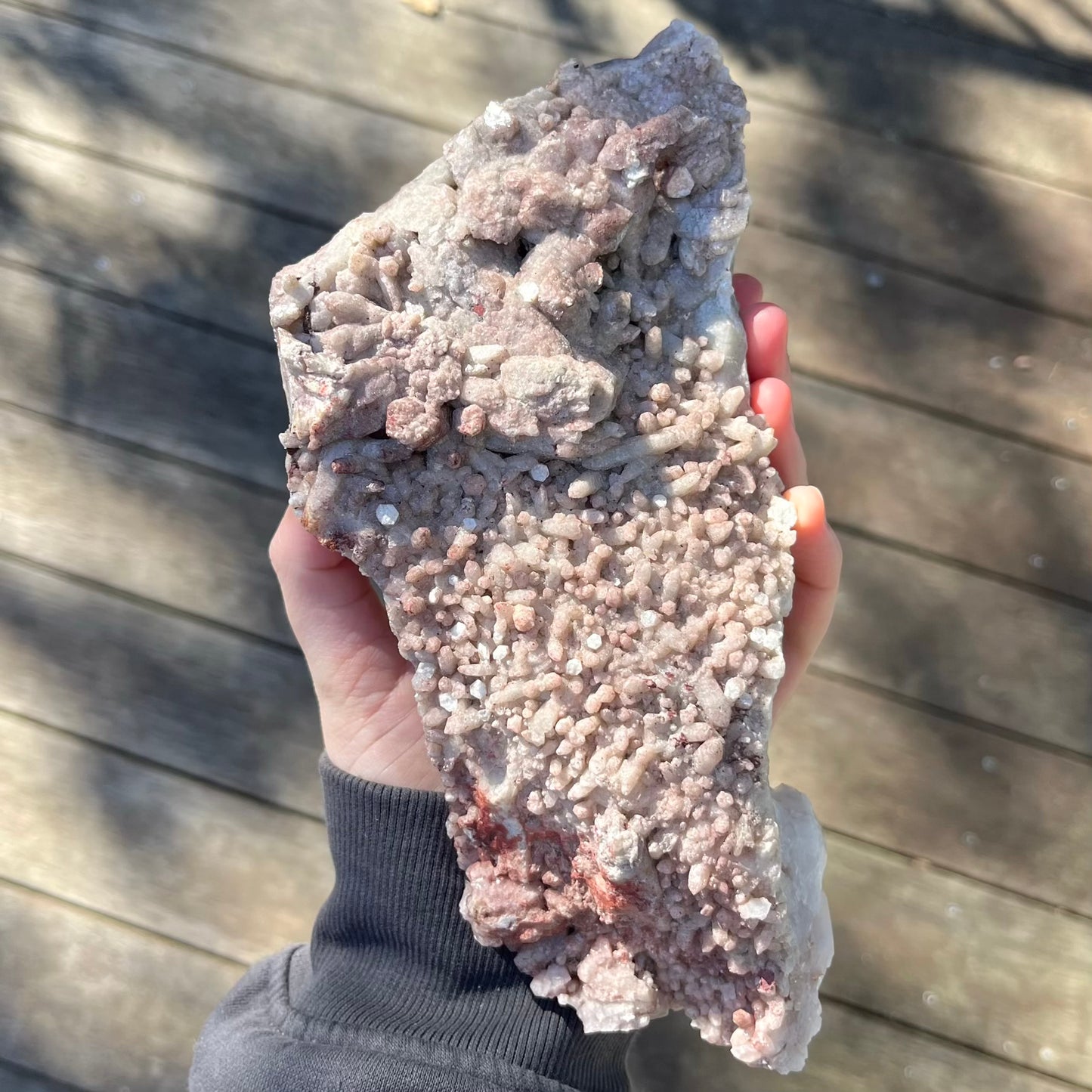 Apophyllite XL Cluster Crystal - Calming, Intuition, Clarity, Spiritual Connection
