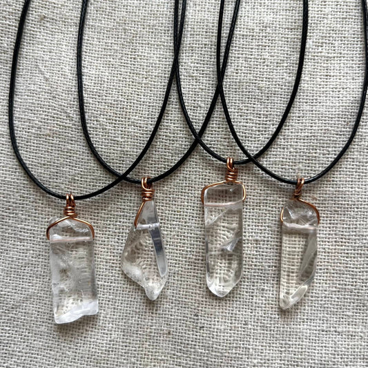 Spirit Pendant - Clear Quartz