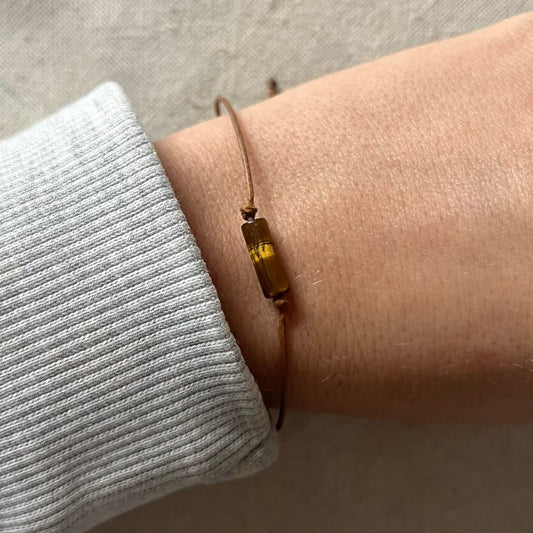Sacred Cord Bracelet - Tiger Eye