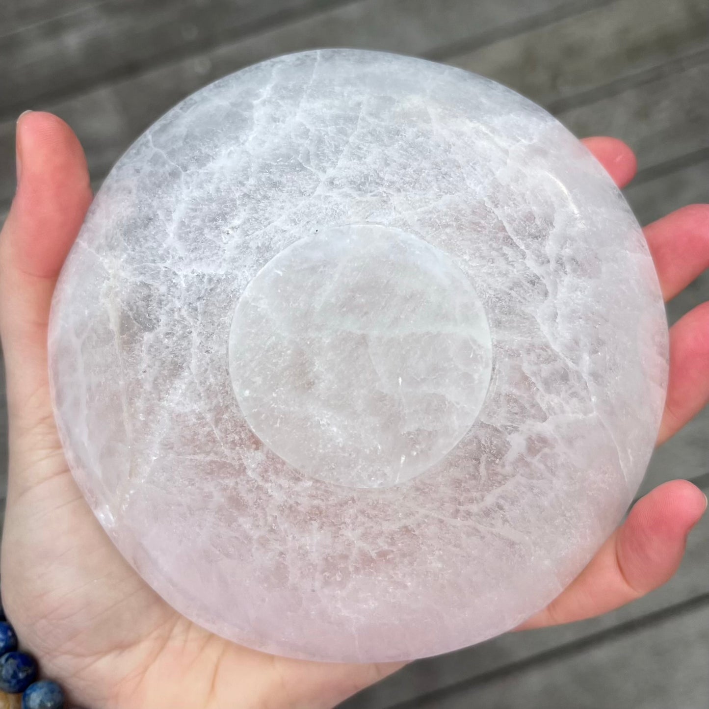 Selenite Medium Cleansing Bowl - High Vibe, Protection, Spiritual Connection