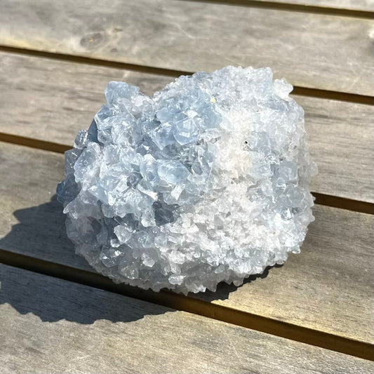 Celestite Medium Raw Crystal - Peaceful, Uplifting, Spiritual