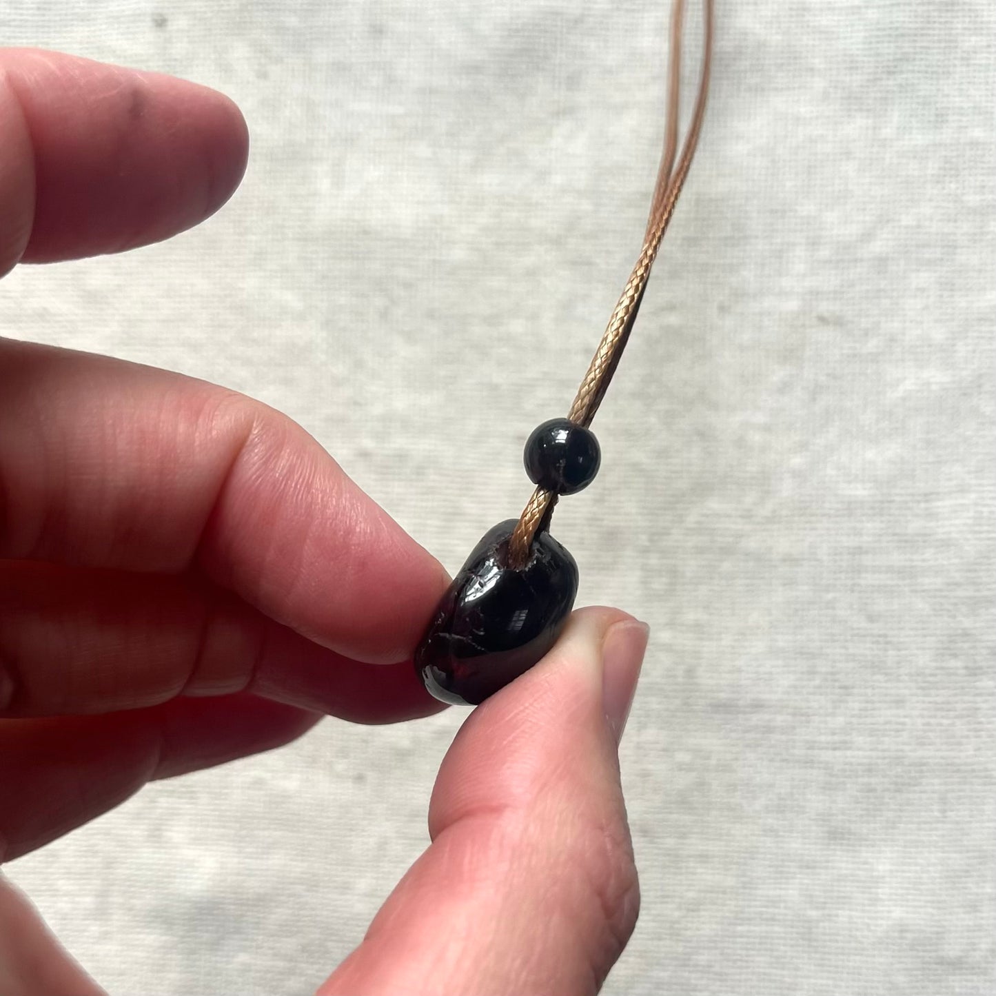 Courage Pendant - Garnet