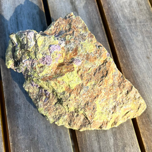 Serpentine & Stichtite Large Crystal - Healing, Nurturing, Protective