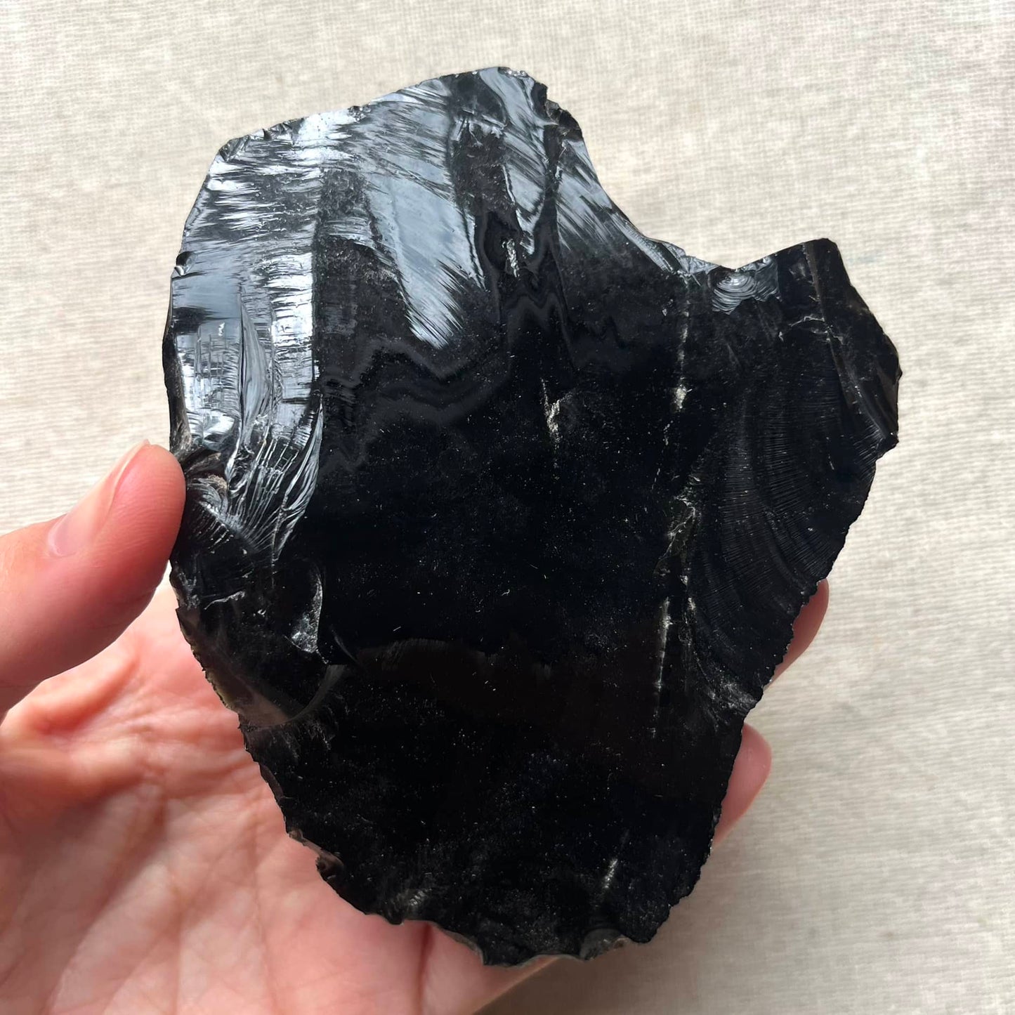 Black Obsidian Raw Crystal