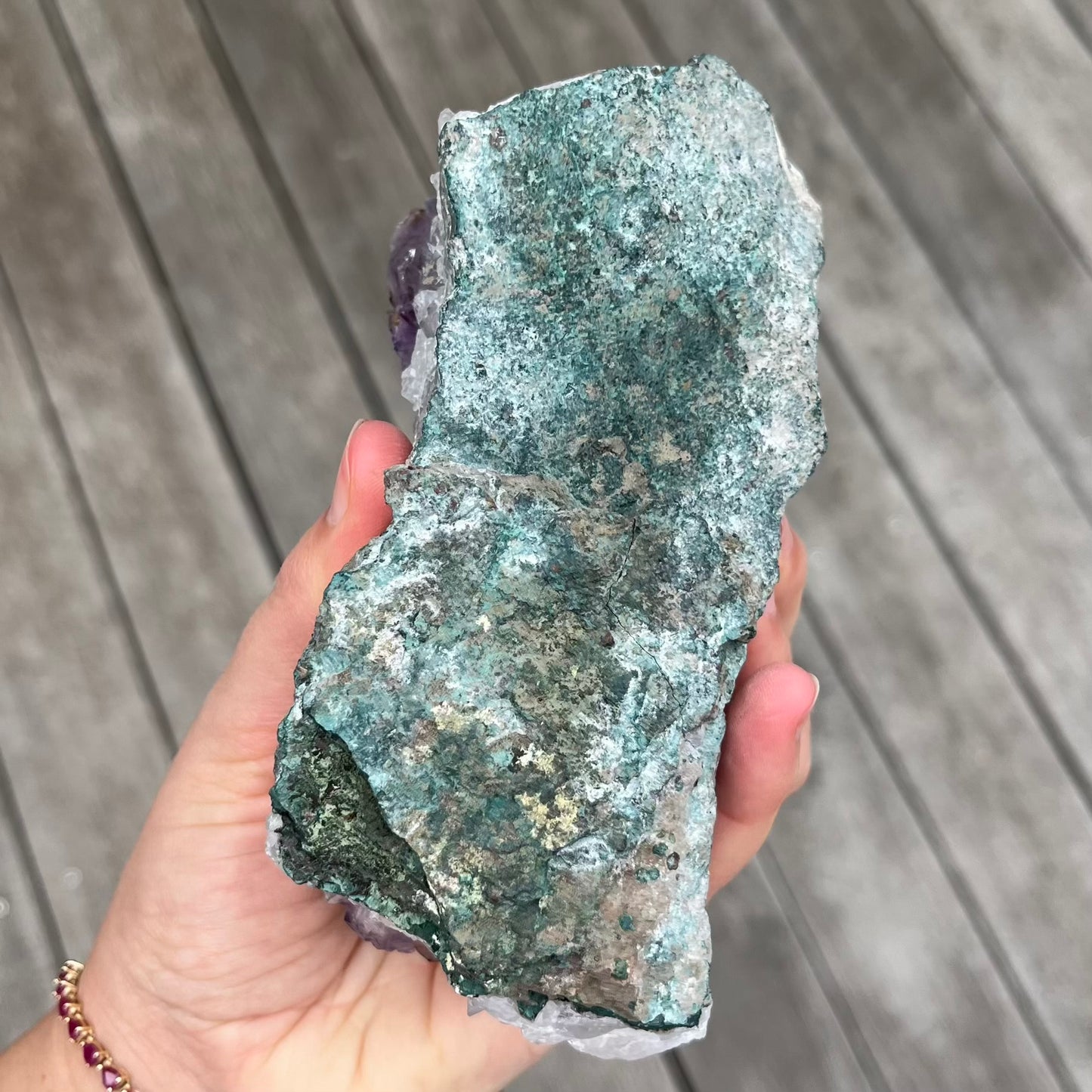 Amethyst Large Cluster Crystal - Calming, Protective, Balancing