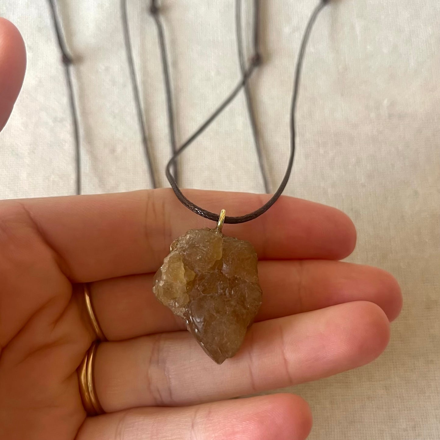Abundance Pendant - Citrine
