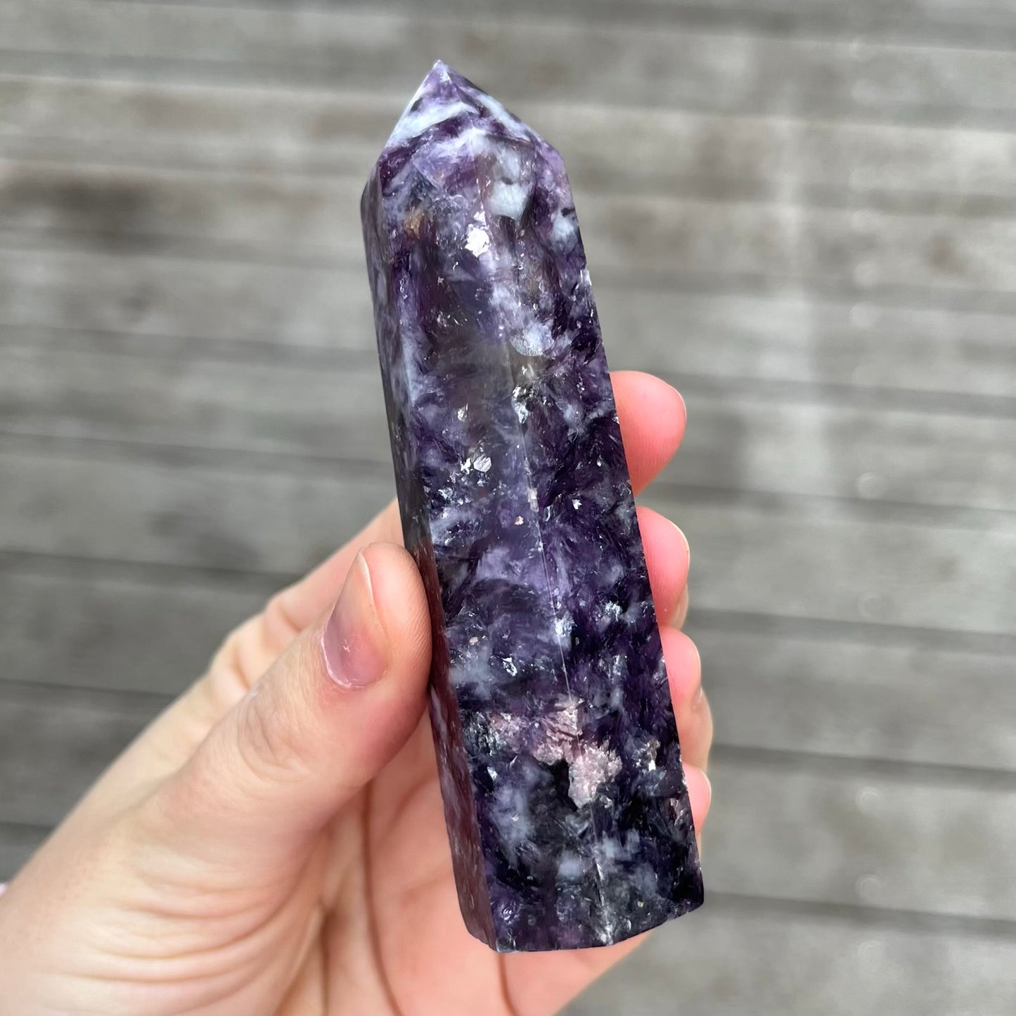 Unicorn Stone Small Tower Crystal - Nurture, Calm, Support