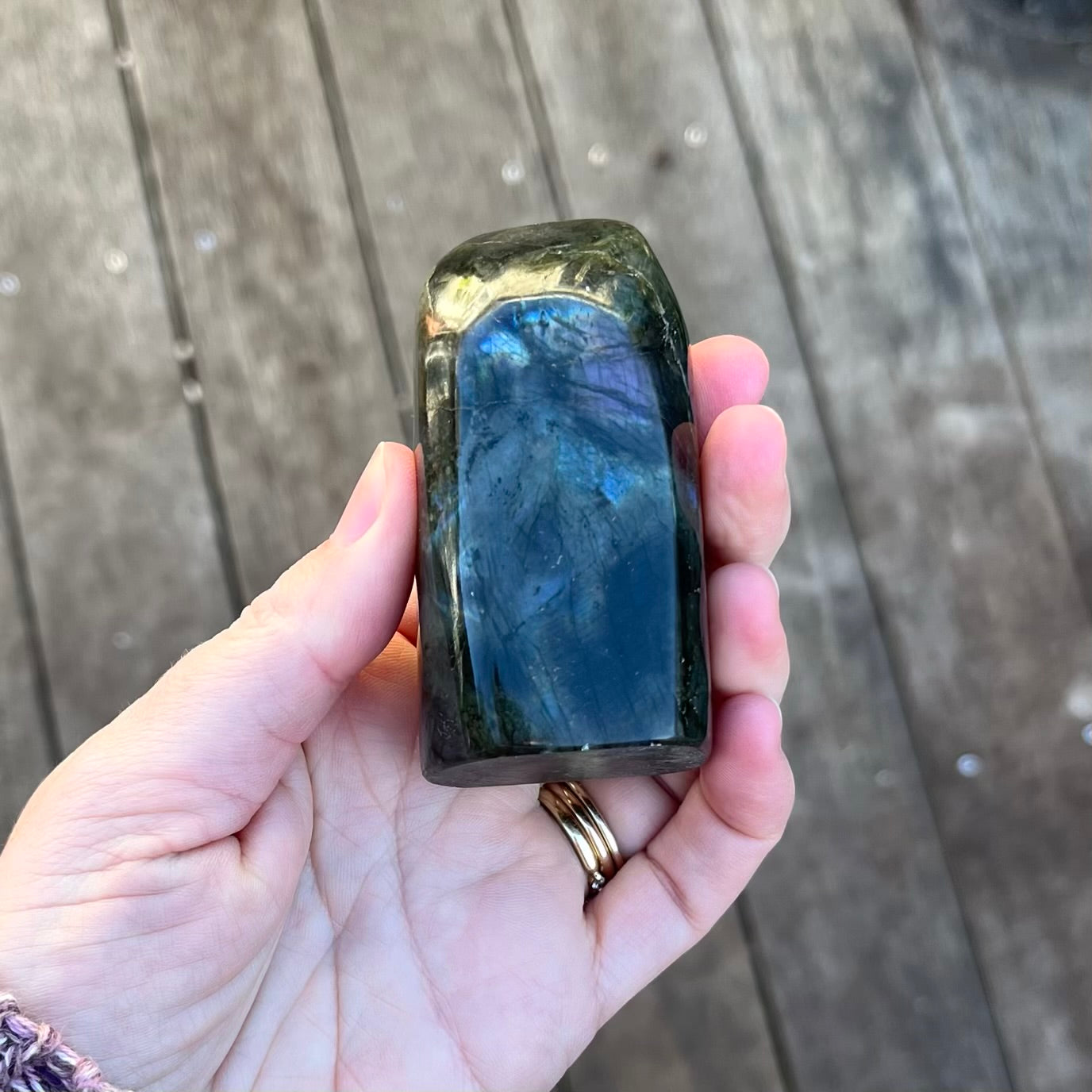 Labradorite Small Freeform Crystal - Intuition, Transformation
