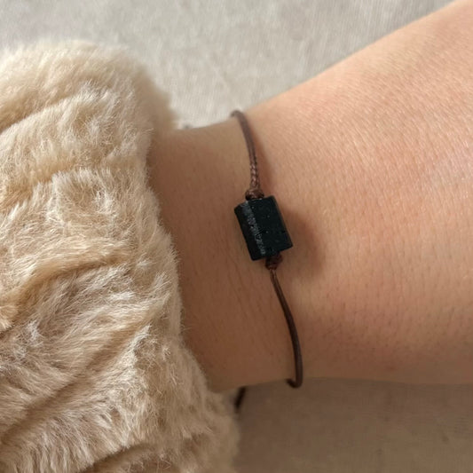 Sacred Cord Bracelet - Black Tourmaline