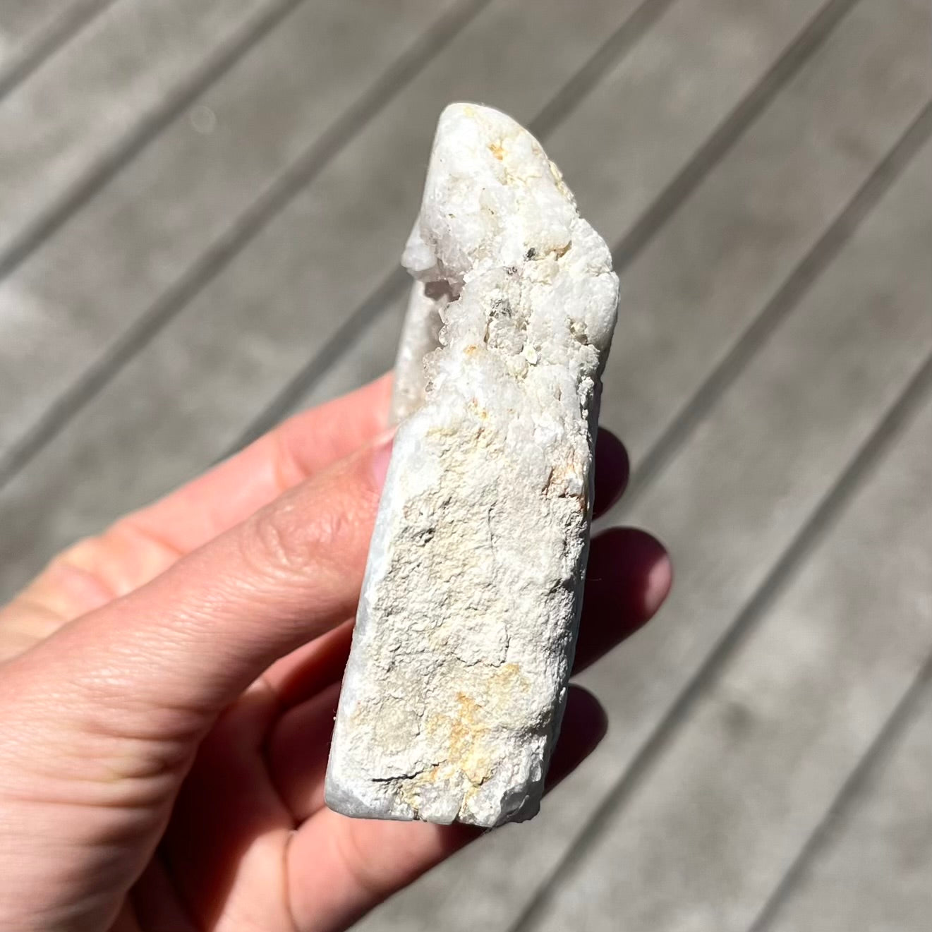 Quartz Geode Large Crystal - Clarity, Amplification, Light