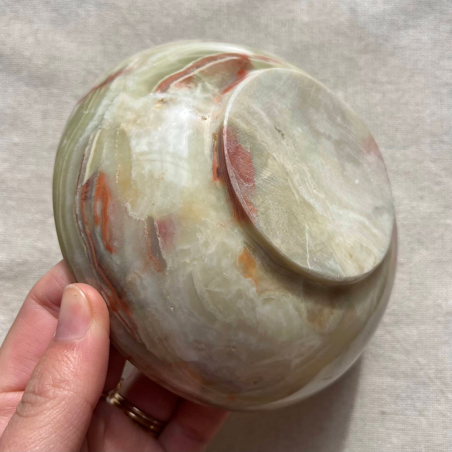 Green Onyx Bowl