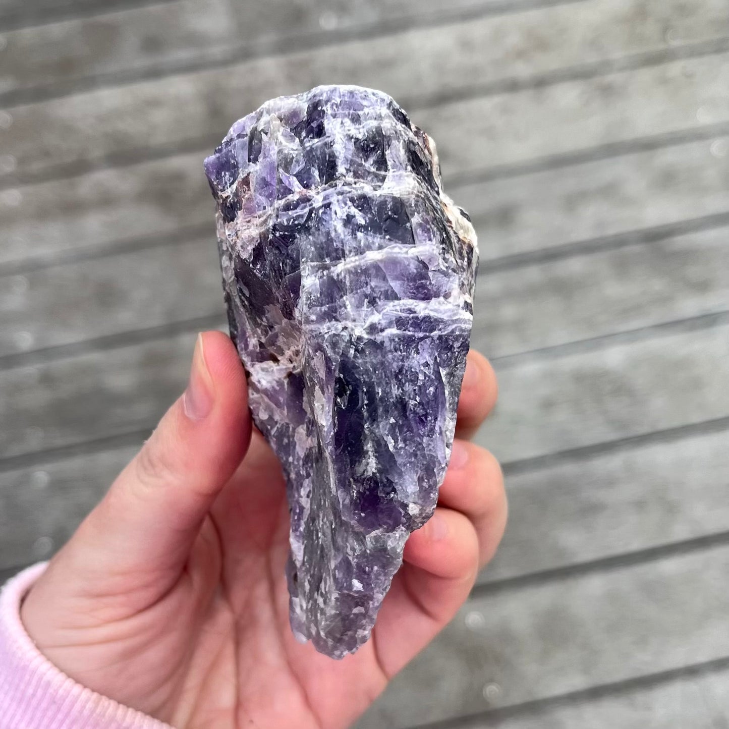 Amethyst Raw Crystal - Calming, Protective, Balancing