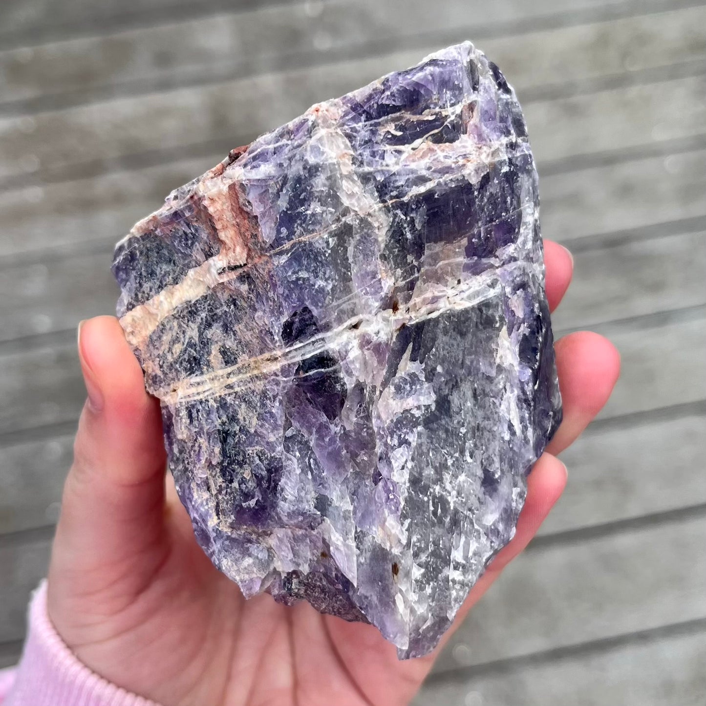 Amethyst Raw Crystal - Calming, Protective, Balancing