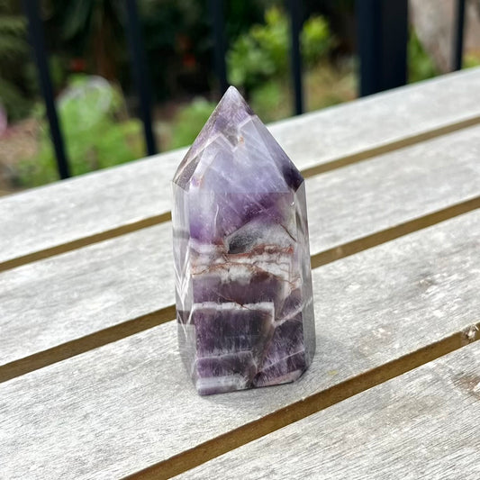Amethyst Small Point Crystal - Calming, Protective, Balancing