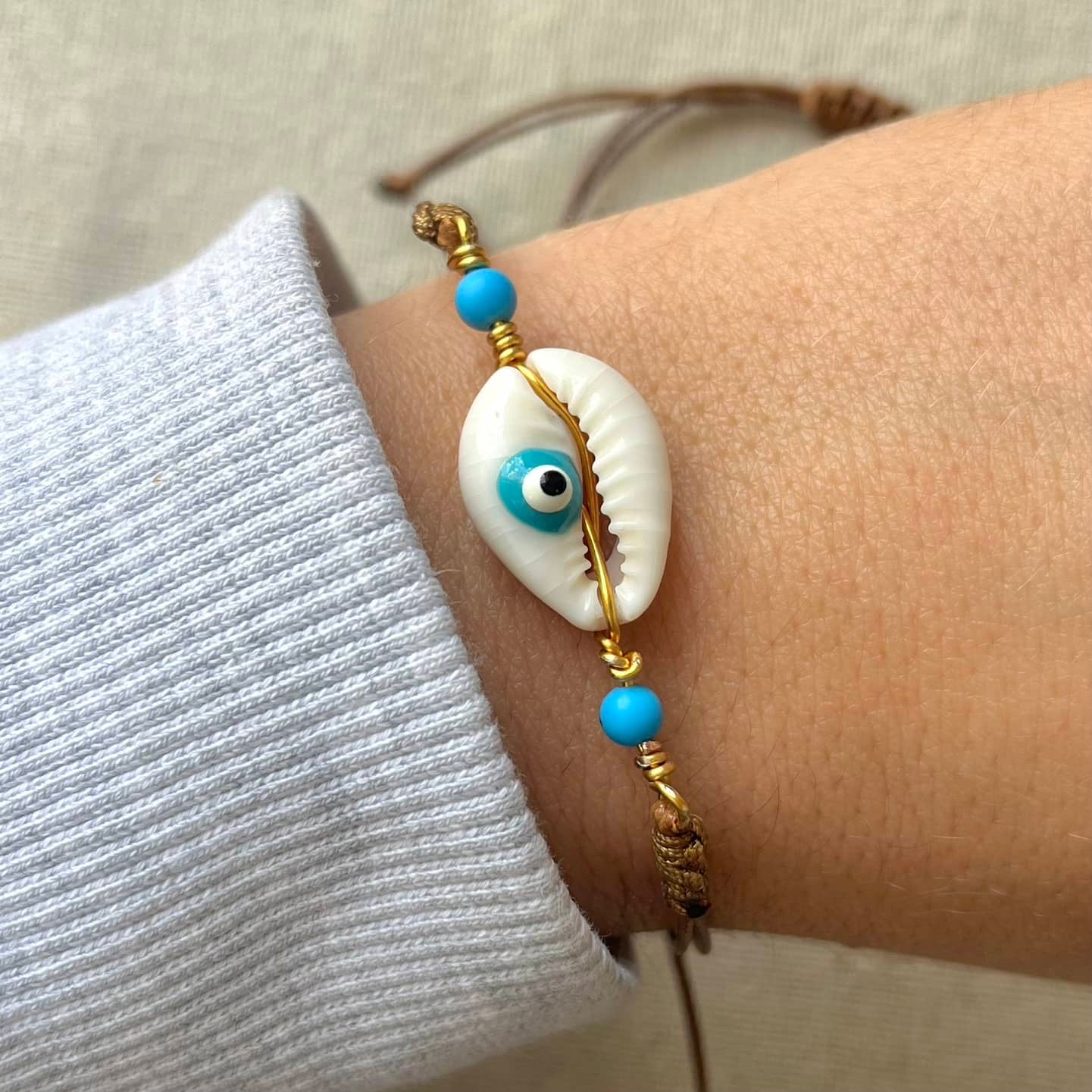 Cowrie Shell Protection Bracelet