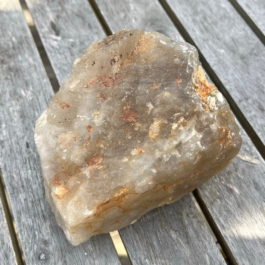 Citrine Large Raw Crystal - Abundance, Positivity, Joy