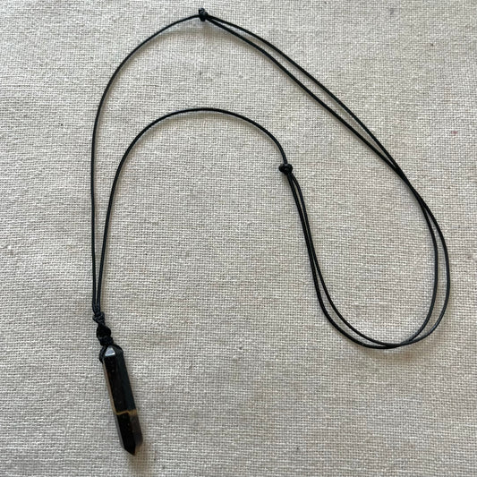 Love & Power Pendant - Tiger Eye